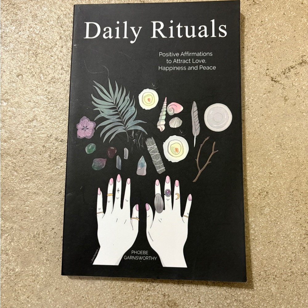 Daily Rituals Book with Black Cover